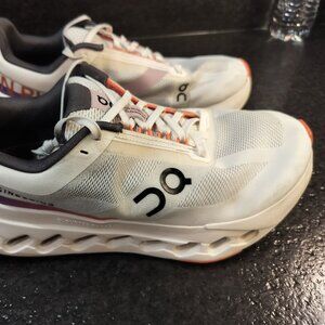 On Cloudsurfer Next "Wide" White Flame 3WE30200256 Women's Running Shoes US 8